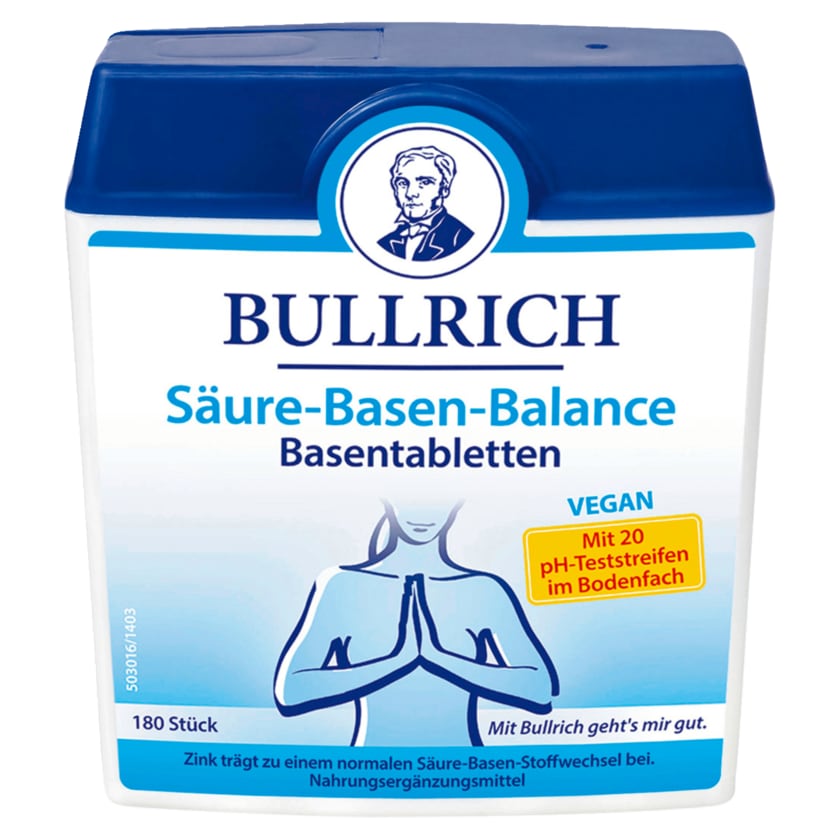 Bullrich Basentabletten Säure-Basen-Balance 180 Stück